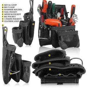 Cinturones de Herramientas de Cuero Genuino Premium Personalizados al por Mayor, Cinturones de Herramientas de Cuero Resistentes Hechos a Medida OEM - Product Image 5