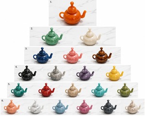 Elegant Arabic Style Luxury Handmade Mother Pearl Inlay Eco-Friendly Non Toxic Dishwasher Safe Customizable Tea <b>Pot</b> Kettle - Product Image 3