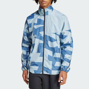 Chaqueta cortavientos con cremallera, la más vendida al por mayor, ropa informal de invierno, chaqueta cortavientos impermeable de otoño para hombre - Product Image 1