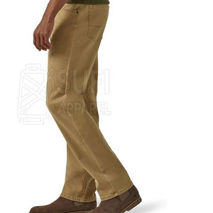 Pantalones Vaqueros Casuales de Hombre, Corte Recto, para Invierno, con Cierre de Botones, 100% Algodón, Transpirables y Ecológicos, Hechos en Pakistán, de la Mejor Calidad - Product Image 4