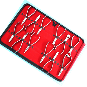 Kit de 12 Pinzas Ópticas Premium de Alta Calidad, Juego de Herramientas para Ópticos, Instrumentos Profesionales para Reparación y Ajuste de Gafas, Set Pro Max - Product Image 2