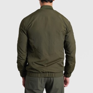 เสื้อแจ็คเก็ตกันลมแบบกำหนดเอง น้ำหนักเบา มีฮู้ด สำหรับกีฬากลางแจ้ง ผู้ผลิต ผู้จัดจำหน่าย รับสั่งซื้อจำนวนมาก - Product Image 2