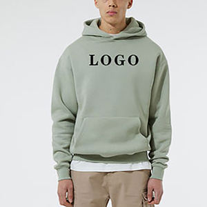 Sweat à capuche épais et lourd en molleton imprimé personnalisé pour homme, style streetwear, en tissu French Terry de haute qualité, idéal pour l'hiver - Product Image 2