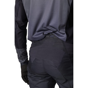 Pantalon de moto pour homme, noir et vert sarcelle, respirant, toutes saisons, pour la course - Product Image 3