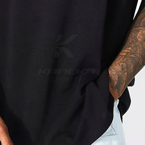 Camiseta Urbana Extra Grande para Hombre, Corte Regular, Estilo Urbano, 100% Algodón, Transpirable, de Secado Rápido, Tejido Premium, Cómodo - Product Image 5