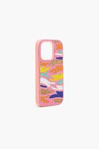 Handmade Beaded Phone Case With Colorful Fruit Design Rectangular Embroidery Crafts Shape Craft Accessory - Product Image 5