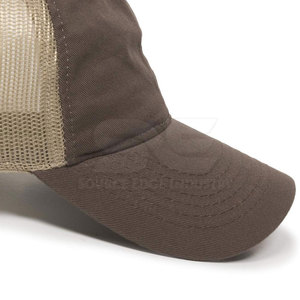 High Quality Trucker Hat Men Casual <b>Canvas</b> Mesh <b>Back</b> Outdoor Headwear Custom Made Adjustable Breathable 100% Cotton Wholesale - Product Image 6