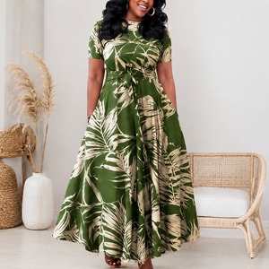 Trendy Indian Boho Sleeveless Knee-Length Cotton Women Handmade Block Printed Casual Party Wear Personalized Bride Wedding Gift - Product Image 1