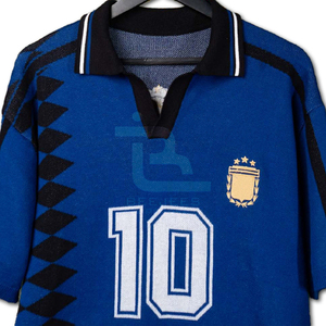 Maillot de football polo personnalisé, coupe classique, logo brodé, 250 GSM, 100% coton, manches courtes, forme géométrique - Product Image 5