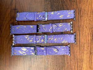 สายนาฬิกาหนังวัวแท้ที่ขายดีที่สุดพิมพ์ลายวัวน่ารักพร้อมสายนาฬิกาโลหะแบบกำหนดเองของขวัญสไตล์โบโฮสำหรับเธอ - Product Image 2