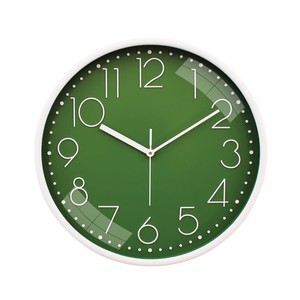 Handcrafted Traditional Peacock Wall <b>Clock</b> Wood <b>Hand</b>-Painted Blue/Green Wholesale India - Product Image 5