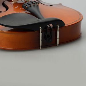 Custodia per violino elettrico da studente con archetto in legno, fondo e fianchi in acero, tavola in abete e cordiera variabile - Product Image 4