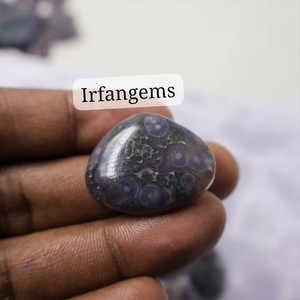 Lote de Cabujones de Ágata Uva 100% Natural a Precio Mayorista, Piedras Sueltas de Ágata Uva Hechas a Mano para Joyería, Gemas Sueltas de Ágata Uva a Granel - Product Image 2
