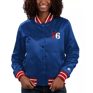 Winter Breathable High Street ซานฟรานซิสโก49ers Canvas VARSITY JACKET ของผู้ชาย - Product Image 1