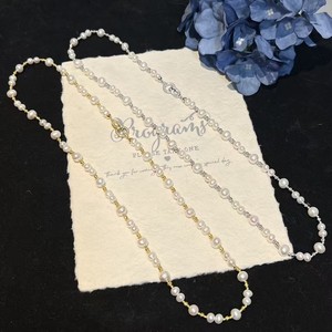 Collar de Perlas de Moda con Diseño de Cielo Estrellado para Mujer, Cadena de Clavícula de Lujo Ligero, Estilo de Moda de Verano, Cadena para el Cuello de Mujer - Product Image 1