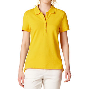 Chemises polo pour femmes, coupe classique, manches courtes, couleur unie, logo personnalisé, chemise de golf pour femmes - Product Image 1