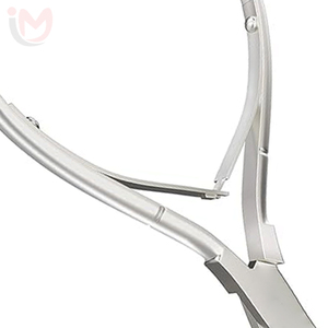 Professional Stainless Steel <b>Nail</b> Clipper 15mm Bevel Jaw Wide Opening Curved Blade Sharp Tip for Thick <b>Nails</b> Adult Use - Product Image 3