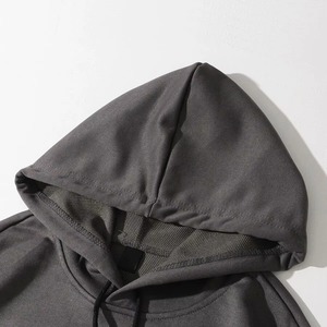 Sudadera con Capucha Estilo Gótico para Hombre, 100% Algodón, Felpa Francesa, Corte Holgado, Estampado de Letras en la Parte Delantera, Sudadera Otoñal - Product Image 2