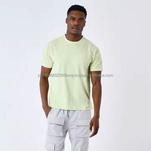 T-shirt tendance personnalisé pour hommes, nouvelle arrivée, vente en gros, vêtements de rue, mode, gym, fitness, logo personnalisé, vente en gros - Product Image 1