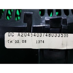 ชุดหน้าปัดเรือนไมล์มือสองสำหรับรถยนต์ C-class รุ่น A2045403748 - Product Image 6