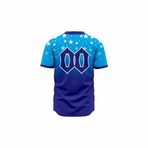 Custom Sublimation Design Printed Team Name Logo Number Embroidery Sports v Neck <b>Baseball</b> Wear <b>Baseball</b> Jerseys Shirt - Product Image 6