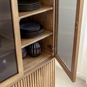 Vandana Maxima Sereno mango wood <b>display</b> <b>case</b> - Product Image 2