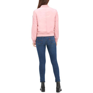 IRSA SPORTS Chaqueta Bomber Impermeable Ligera de Lona para Mujer, Estilo Casual de Vuelo, con Detalles Frontales Acabados, Cortavientos, para Invierno - Product Image 4