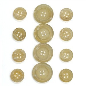 Botones de Cuerno de Búfalo Natural de la Mejor Calidad, Acabado en Color Natural para Accesorios de Ropa, Alta Calidad - Product Image 5
