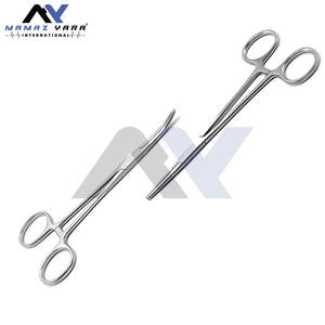 Juego de 6 Pinzas Hemostáticas Curvas y Rectas Premium 5 6 8, Instrumentos Médicos Quirúrgicos Dentales de Alta Calidad, Logotipo Personalizado, Confiable, Venta al por Mayor - Product Image 3