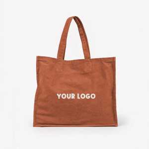 Sacs fourre-tout en toile de coton de marque pour cadeaux d'entreprise avec logo et dimensions personnalisés, adaptés à la promotion et aux cadeaux - Product Image 2