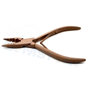 Professional 3 Hole Hair <b>Extension</b> Pliers 5.5 Inch Micro Nano Ring <b>Bead</b> Fitted Tool 3mm 4mm 5mm Loop <b>Extension</b> Clamp & Remover - Product Image 6