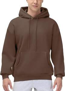 Ensemble survêtement 2 pièces pour homme noir, sweat à capuche doublé polaire personnalisé et pantalon de jogging fuselé, tenue de détente d'hiver - Product Image 4