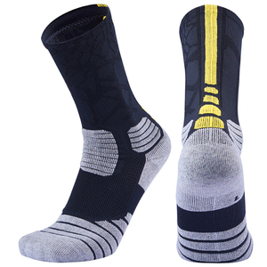 Wholesale High Quality <b>Custom</b> Embroidery Logo Soccer Football <b>Socks</b> Men's Anti Slip <b>Grip</b> Cotton Sports Youth Designer Print - Product Image 3