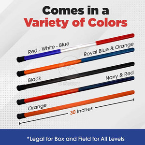 Manche de crosse en alliage d'aluminium pour hommes, conception durable, équipement de sport de terrain, poignée à forte adhérence pour l'entraînement, la pratique et le jeu d'équipe - Product Image 6