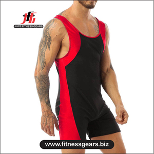 New Best Unisex <b>Wrestling</b> Singlets Gym Training OEM Service Customized 80% Polyamide 140g Stretchy Premium Quality Adults Needle - Product Image 3