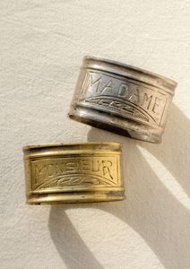 Luxury Gold Napkin Rings Round Brass <b>5</b> Cm Durable Wedding Table Decoration - Product Image 5
