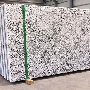 Grande dalle de granit blanc laiteux pour la décoration murale de cuisines et salles de bain, villas et hôpitaux, export en vrac Inde - Product Image 1