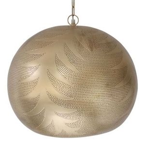 Farol Colgante de Hierro Marroquí para Exteriores con Revestimiento Resistente a la Oxidación para Iluminación de Jardín y Patio - Product Image 5