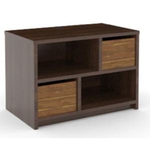 Commode à 3 tiroirs en MDF de qualité CARB P2 E0 avec finition HPL, structure modulaire, assemblage complet - Product Image 4