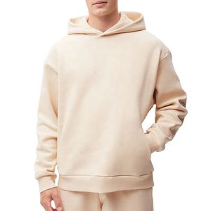 Hoodie Manufacturer Bulk Thick Cotton Oversize Pullover Plain <b>Hooded</b> Sweatshirt Custom Heavyweight <b>Fleece</b> Hoodies for <b>Men</b> 2026 - Product Image 4