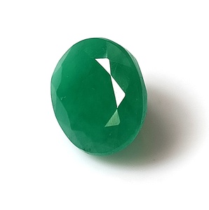 Esmeralda Zambiana Natural de Corte Ovalado de 6.15 Ct, Gema Suelta Facetada - Product Image 3