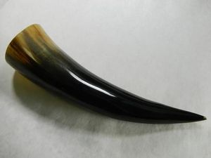 Handcrafted Buffalo Horn Drinking Horn With Gold Rim Vintage Bar <b>Accessory</b> Reusable Natural <b>Drinkware</b> 100% Authentic - Product Image 6