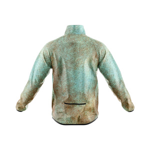 Chaqueta Cortavientos Personalizada, Nueva, Informal, con Diseño Ecológico, 100% Nailon Recubierto, de Secado Rápido, Impermeable, Resistente al Viento y Transpirable, con Cuello Alto - Product Image 3