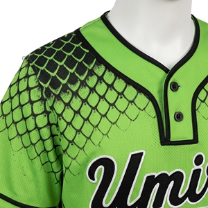 Conjunto de Uniforme de Béisbol y Sóftbol Personalizado para Niños, 100% Poliéster, Cierre de Dos Botones, Pantalones con Cintura Elástica, Número Bordado Personalizado - Product Image 5
