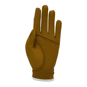 Gants de golf en cuir blanc de haute qualité pour hommes avec logo personnalisé, emballage personnalisé, cuir véritable doux et respirant - Product Image 2
