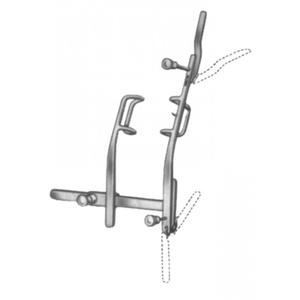 Spéculum oculaire Arruga en acier inoxydable, instrument chirurgical ophtalmique certifié ISO, qualité OEM, SHU & CO, garantie 1 an, Classe I - Product Image 1