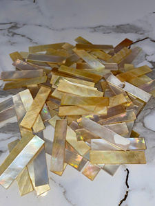 Accessoires de bricolage en gros : Éléments de coquillages naturels à toucher réel, forme naturelle, couleur arc-en-ciel, poli, imitation antique, motif ange - Product Image 2