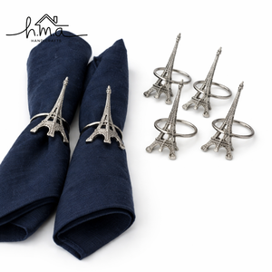 Antique Finish Brass Maple Leaf Napkin Rings <b>Set</b> Elegant <b>Dining</b> <b>Table</b> Decor <b>Rustic</b> Wedding <b>Table</b> Napkin Holder Accessories - Product Image 5