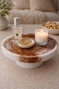 Handmade Best Product Classic Resin Cake Stand Wholesale Price Resin Epoxy <b>Mold</b> Cake Stand Hot Selling Wedding Party Use - Product Image 1
