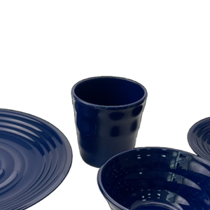 [Factory Direct] Taiwan-made PGT Resin resistant. Durable & stylish Cutlery-Cup-Dark Night Blue - Product Image 1